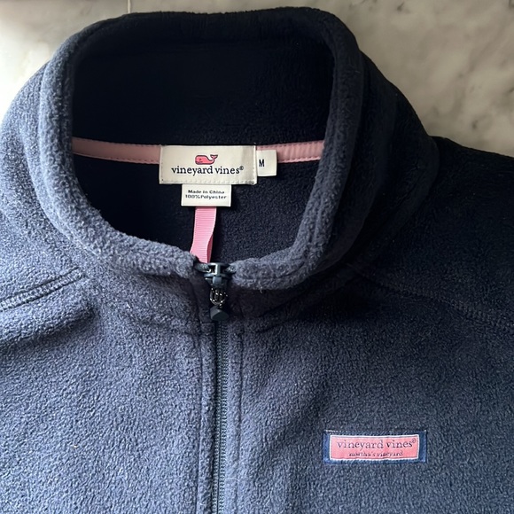 Navy Blue Vineyard Vines Vest - Picture 2 of 6